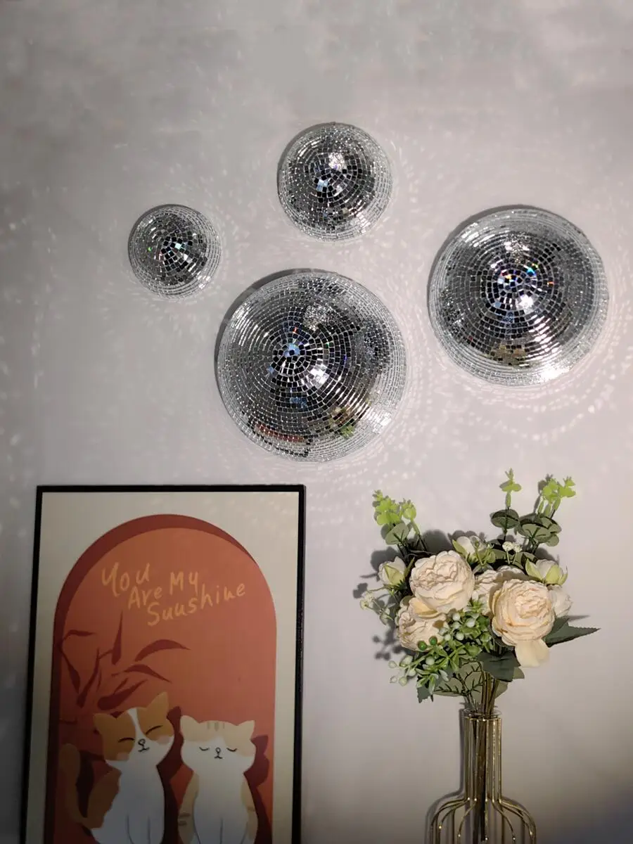 Disco Ball Mirror - New Wall Disco Ball Mirrored Designs