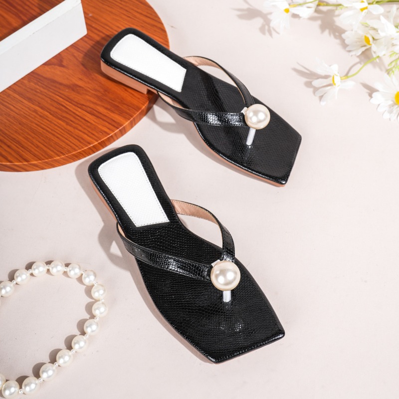 Lighting Design Decor - Summer Flat-bottomed Flip-flops Women's Slippers Fashion