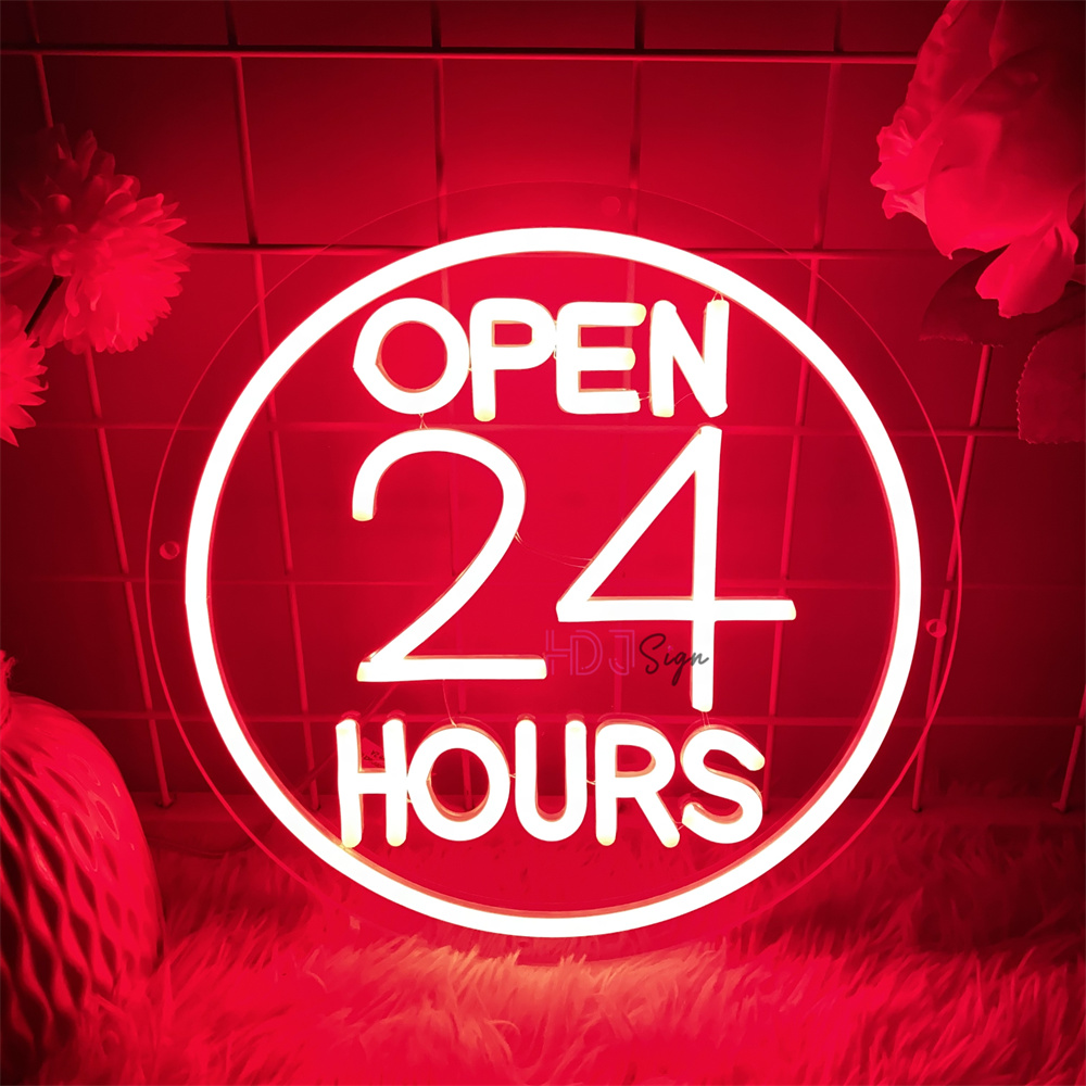 Decor Lighting Opening Hours - Neon Led Signs open 24 hour