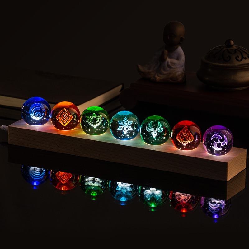 Elements Lighting Decor - 2026 New Genshin Impact 6cm 4cm