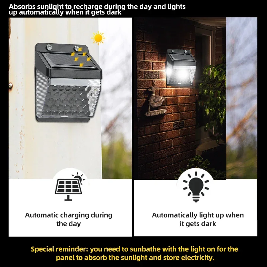 LED Solar Light PIR Motion Sen - Wall Decor Lighting 评论和价格