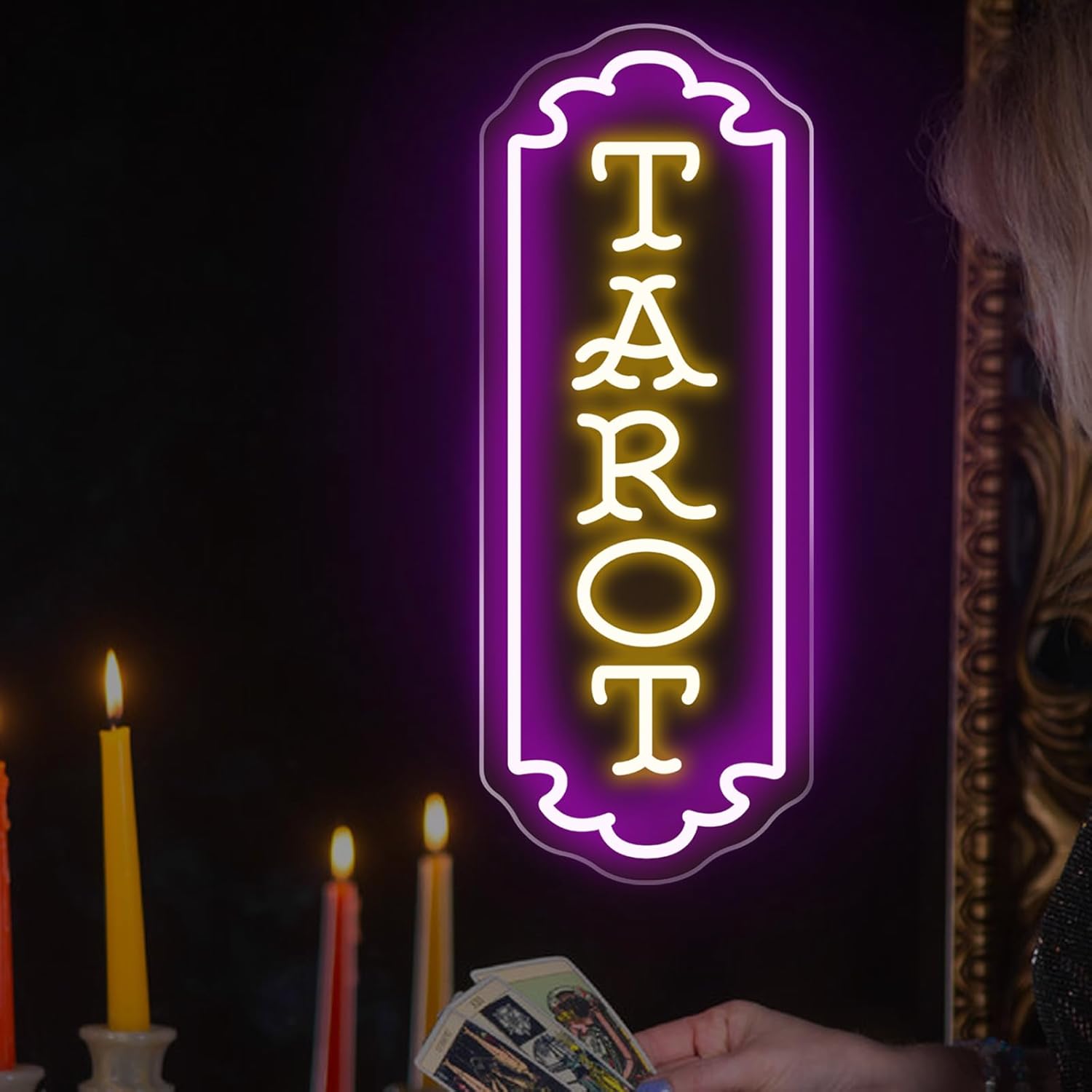 Tarot Neon Sign USB Powered My - Wall Decor Lighting 评论和价格