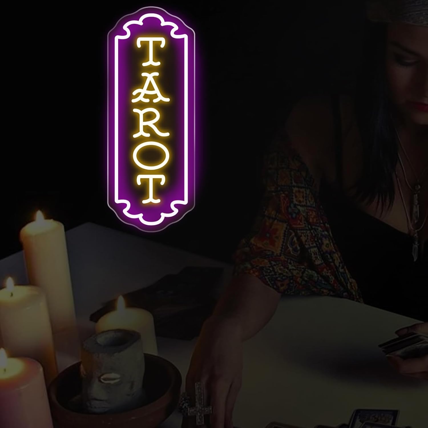 Tarot Neon Sign USB Powered My - Wall Decor Lighting 评论和价格