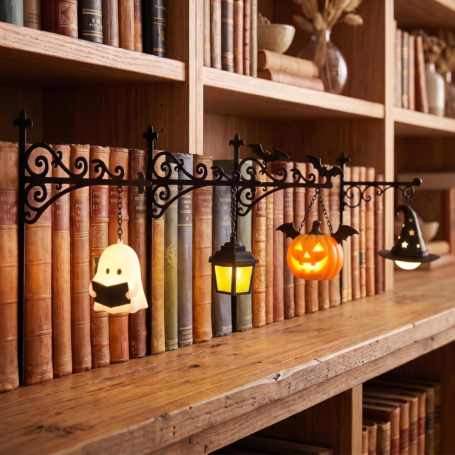 Library Lantern-Decorative Boo - Lighting Decor For Room 评论和价格