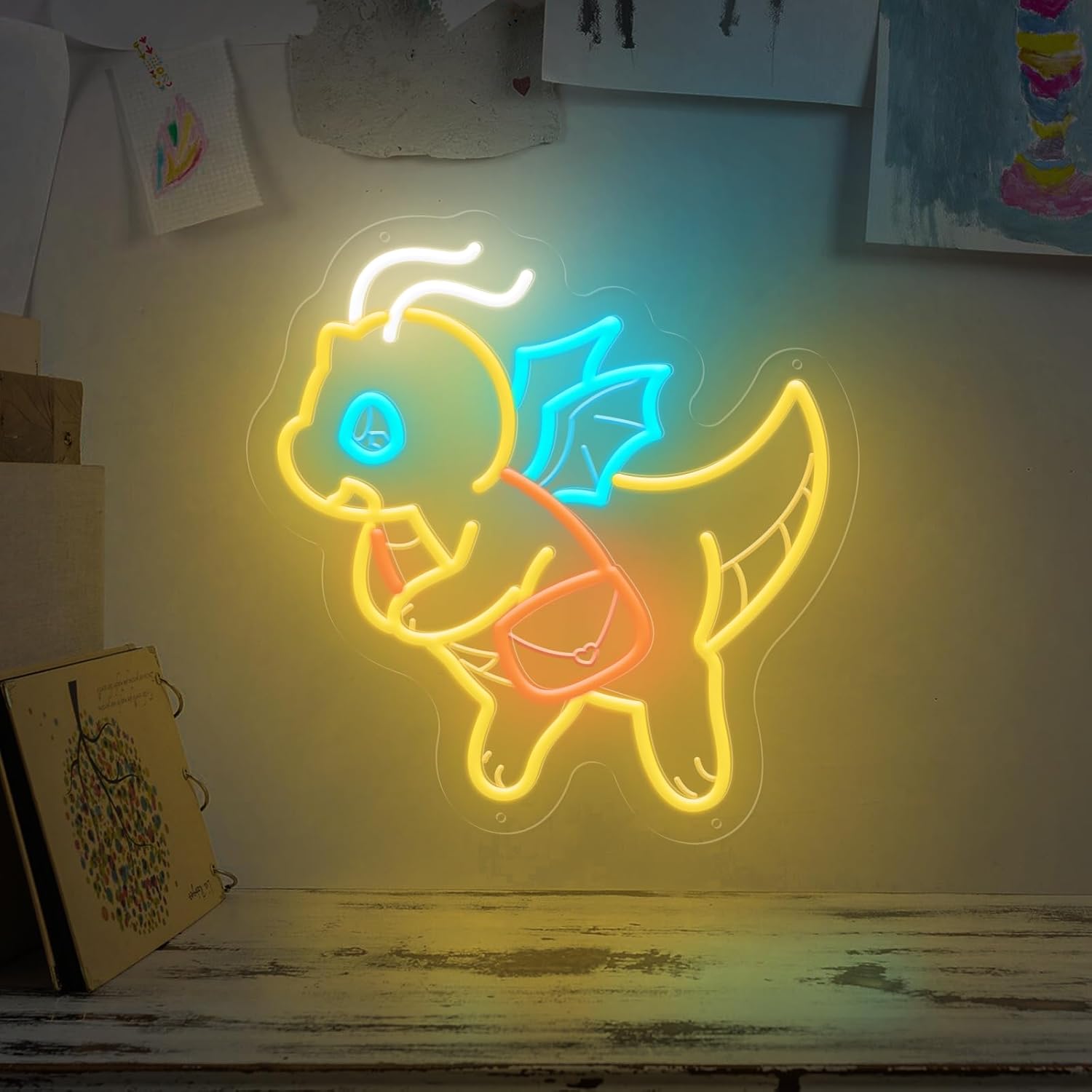 USB Dimmable Cute Dinosaur Neo - Outdoor Lighting Decor Ideas 评论和价格
