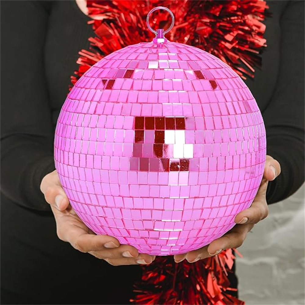 Pink Reflective Mirror Balls,  - Disco Ball Mirror 评论和价格