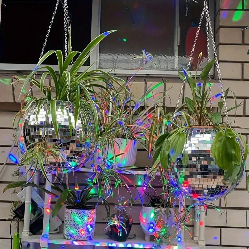 Unique Handcrafted Bohemian-In - Disco Ball Mirror 评论和价格