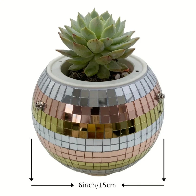 Unique Handcrafted Bohemian-In - Disco Ball Mirror 评论和价格