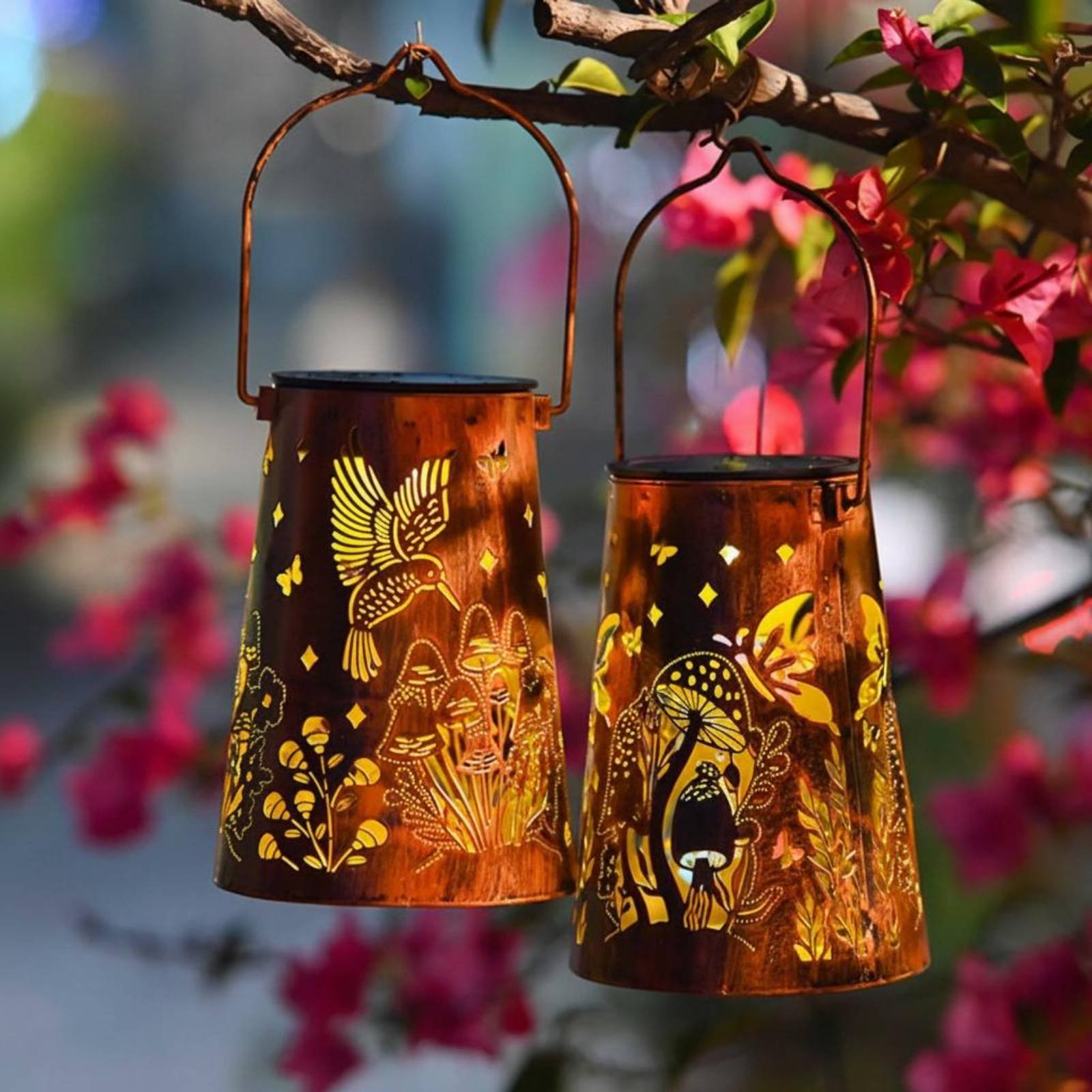 Floral Garden Lantern Pattern  - Lighting Design Decor 评论和价格