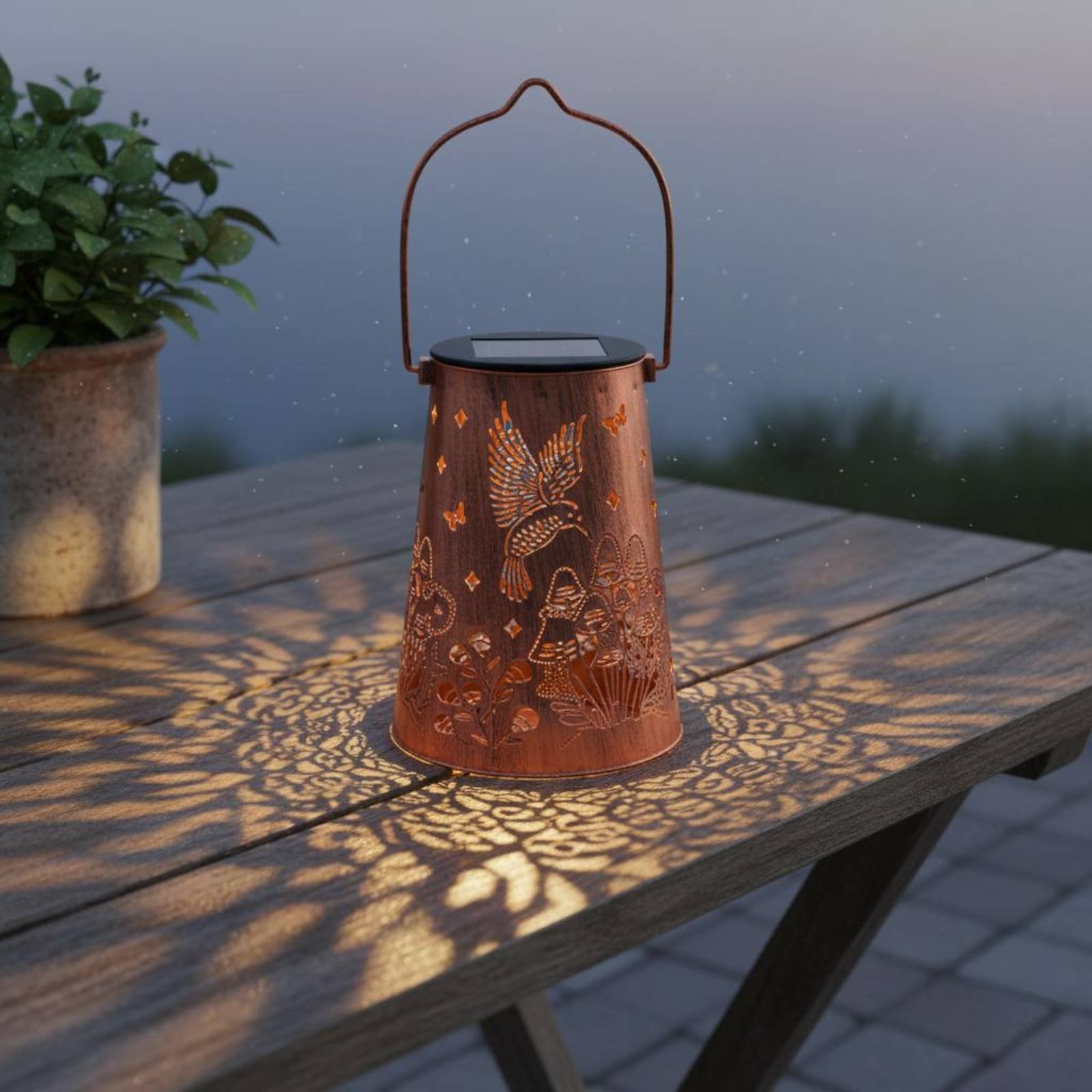 Floral Garden Lantern Pattern  - Lighting Design Decor 评论和价格