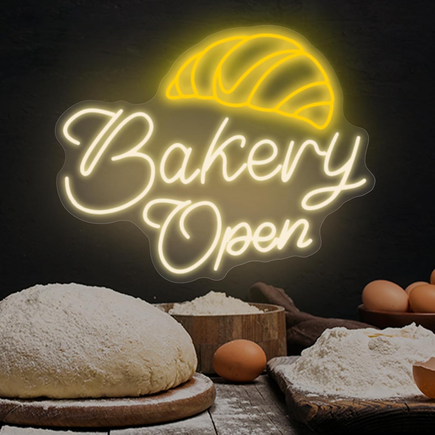 Bakery Open Neon Lights, Perfe - Bathroom Lighting Decor Ideas 评论和价格