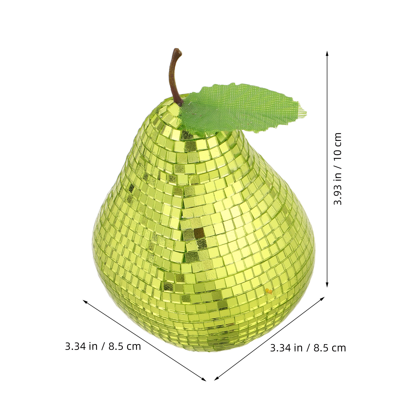 Disco Reflective Pear Shaped B - Disco Ball Mirror 评论和价格