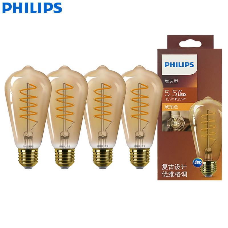 Philips LED ST64 E27 Decorativ - Philips Bulb Led Classic 评论和价格
