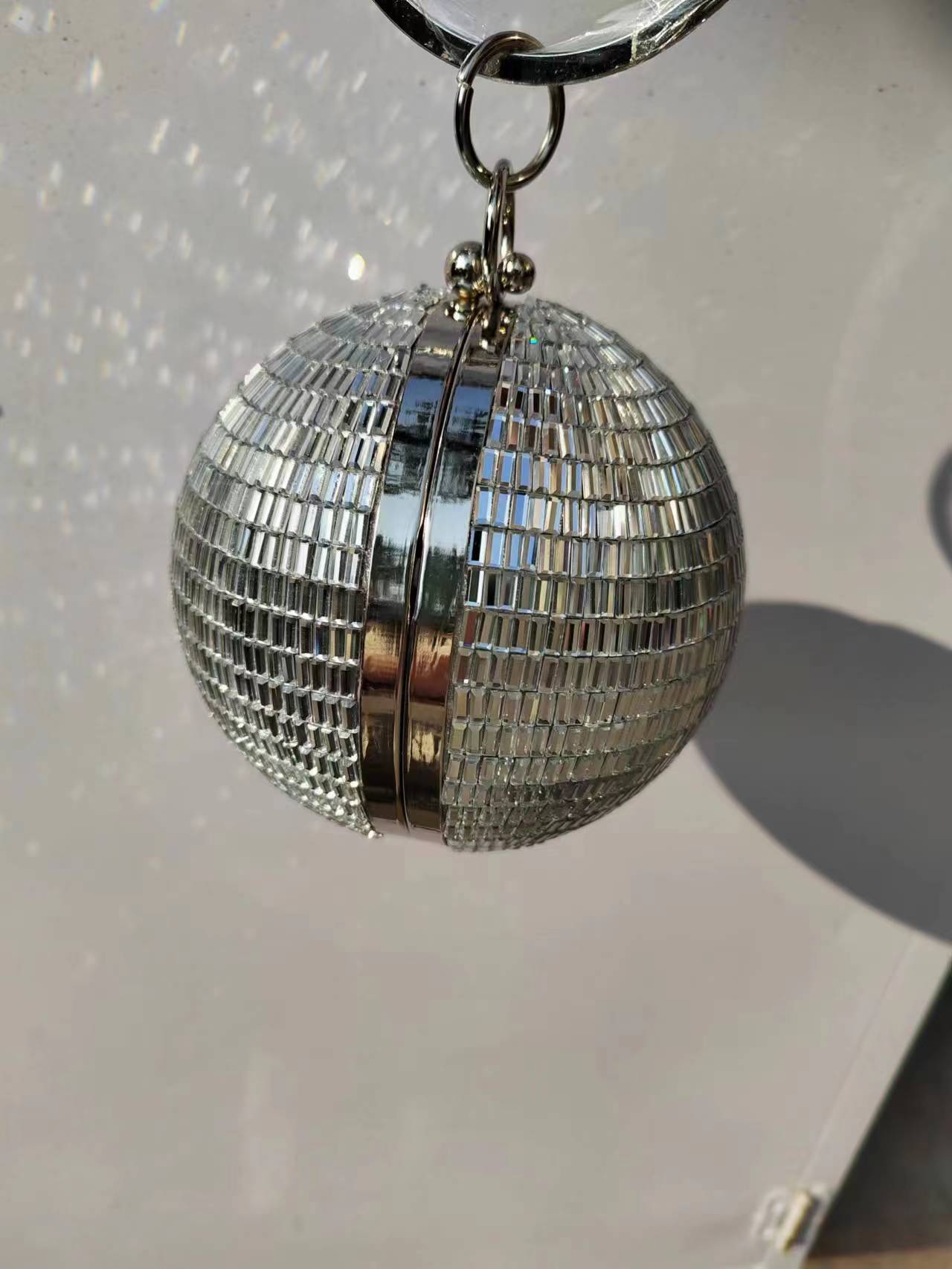 2025 High End Purse Silver Dis - Disco Ball Mirror 评论和价格