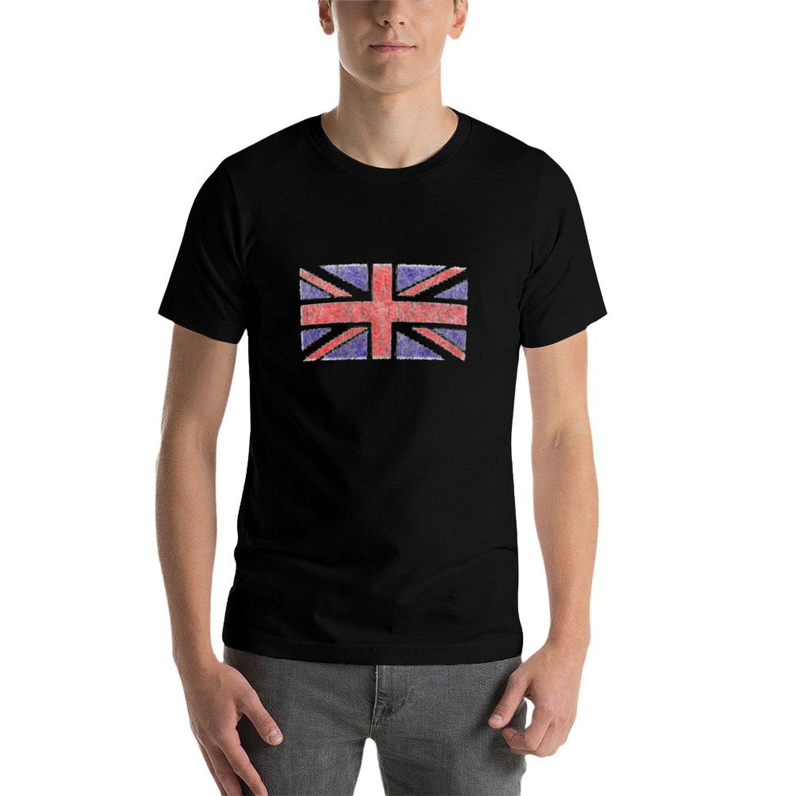 Vintage UK Union Jack Flag T-S - Union Lighting & Decor 评论和价格