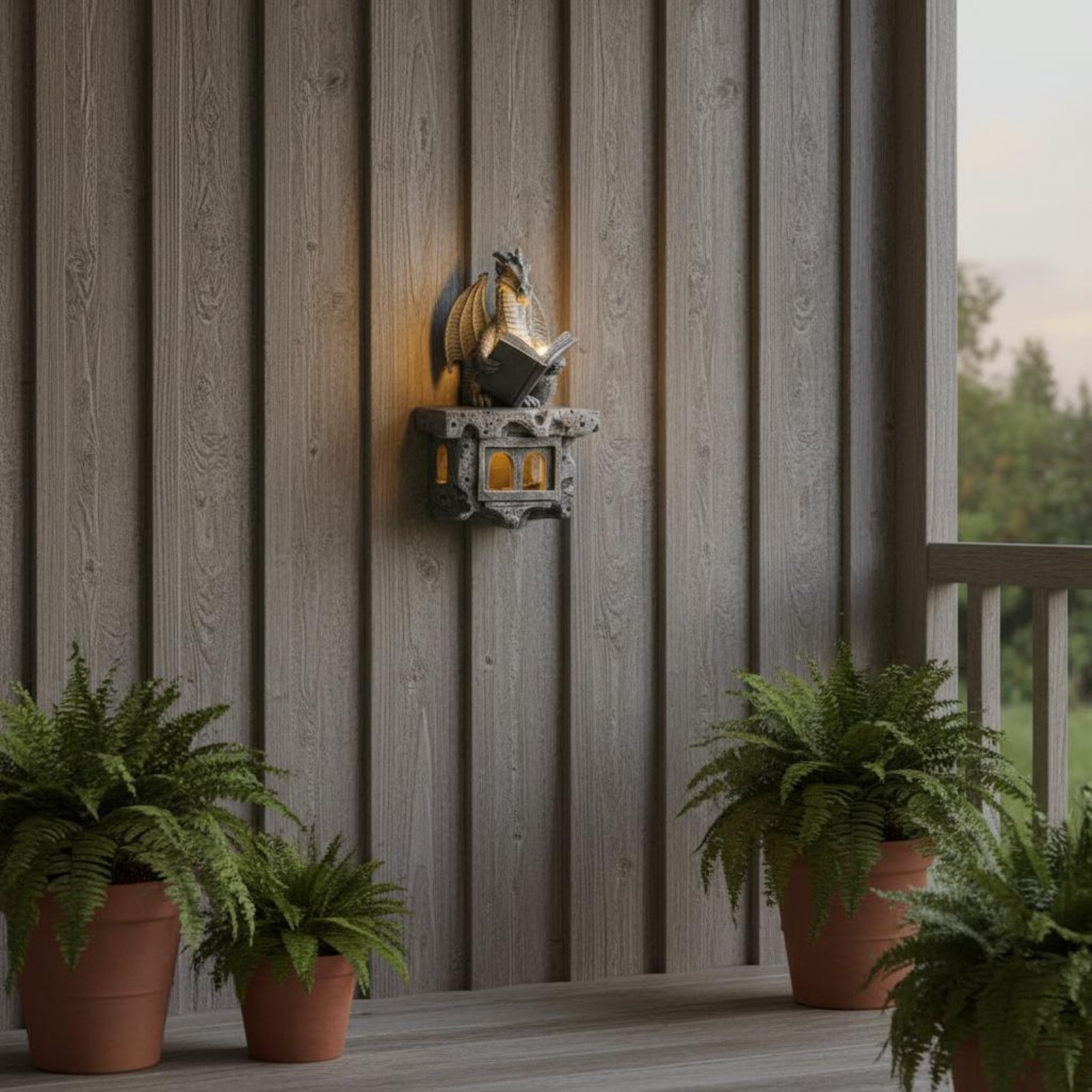 Solar Wyvern Wall Shine Auto O - Wall Decor Lighting 评论和价格