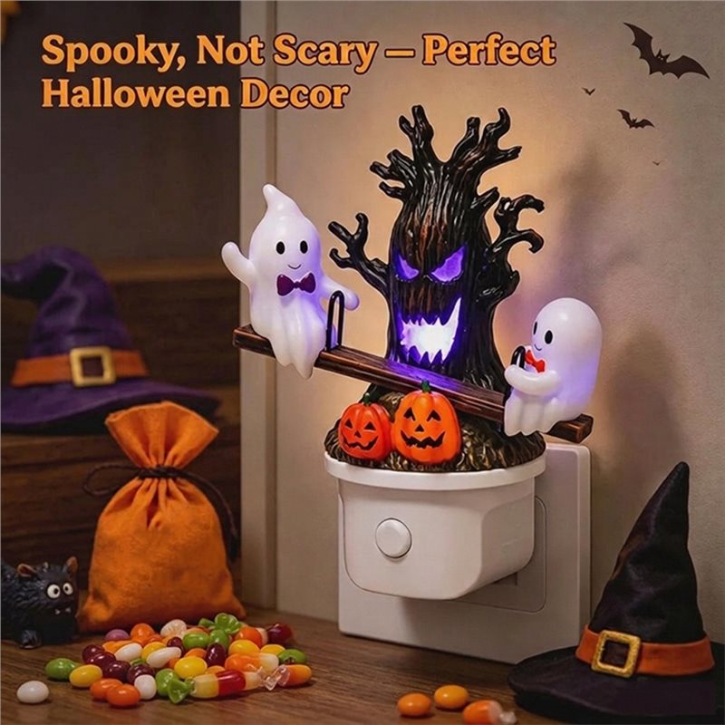 YANA50I Halloween Decor For Be - Wall Decor Lighting Tree 评论和价格