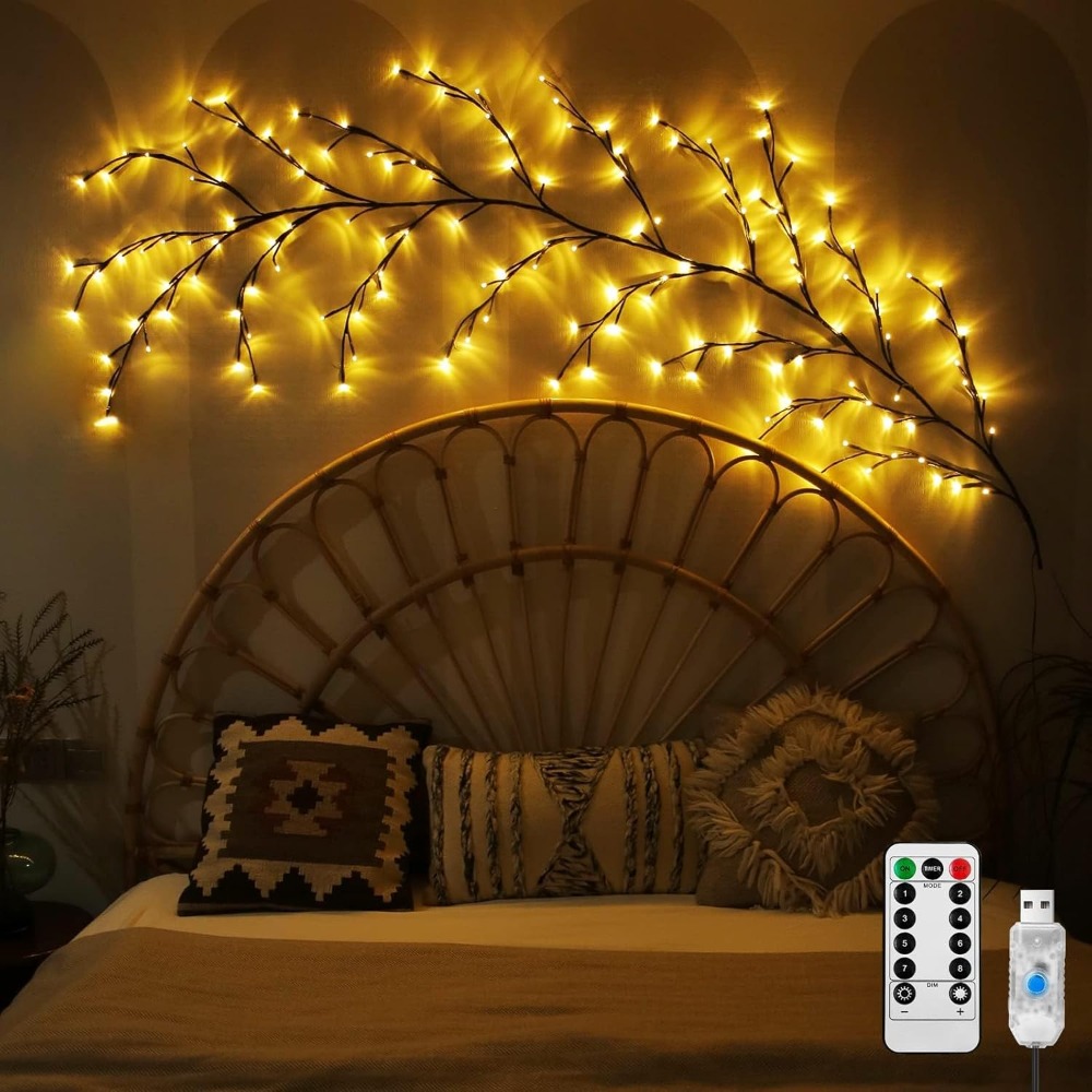 DIY Night Light for Wall Bedro - Wall Decor Lighting Tree 评论和价格