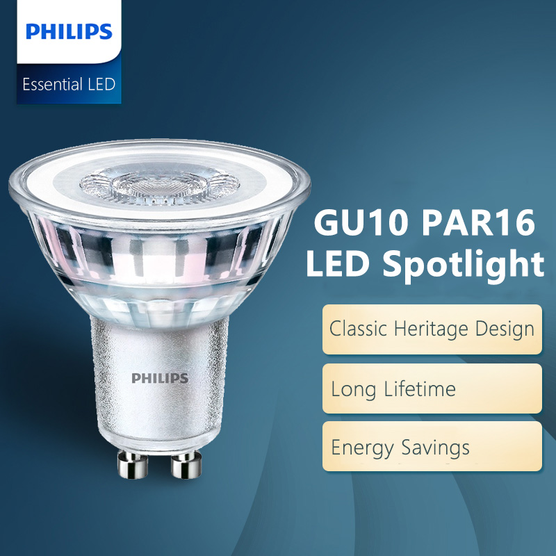 Philips GU10 PAR16 LED Spot Li - Philips Bulb Led Classic 评论和价格