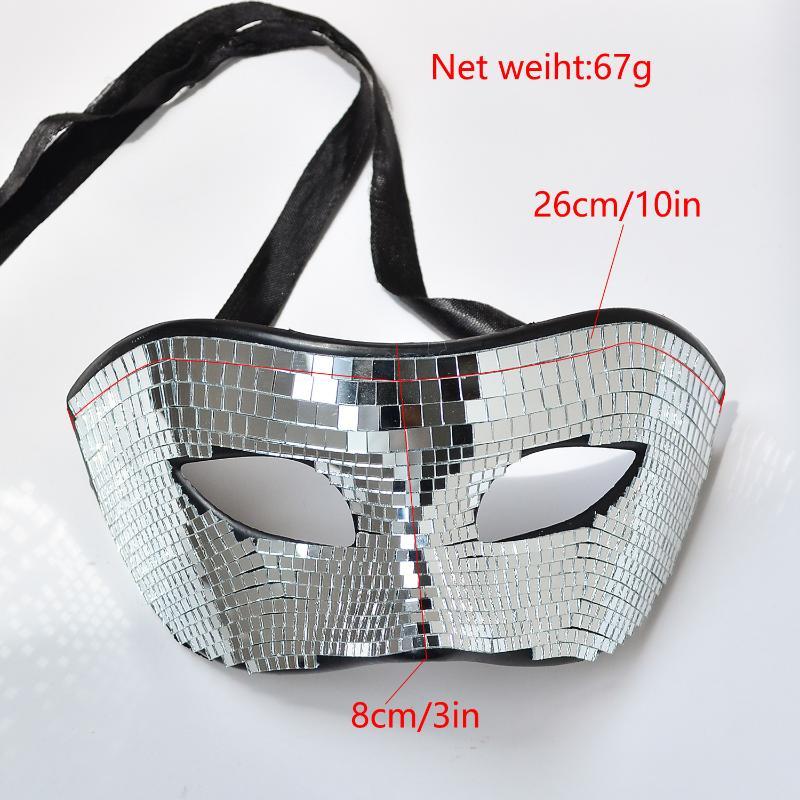 Disco Bright Ball Glitter Face - Disco Ball Mirror 评论和价格