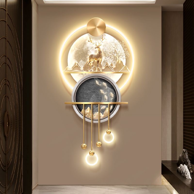 nq- Light Luxury Fortune Tree  - Wall Decor Lighting Tree 评论和价格