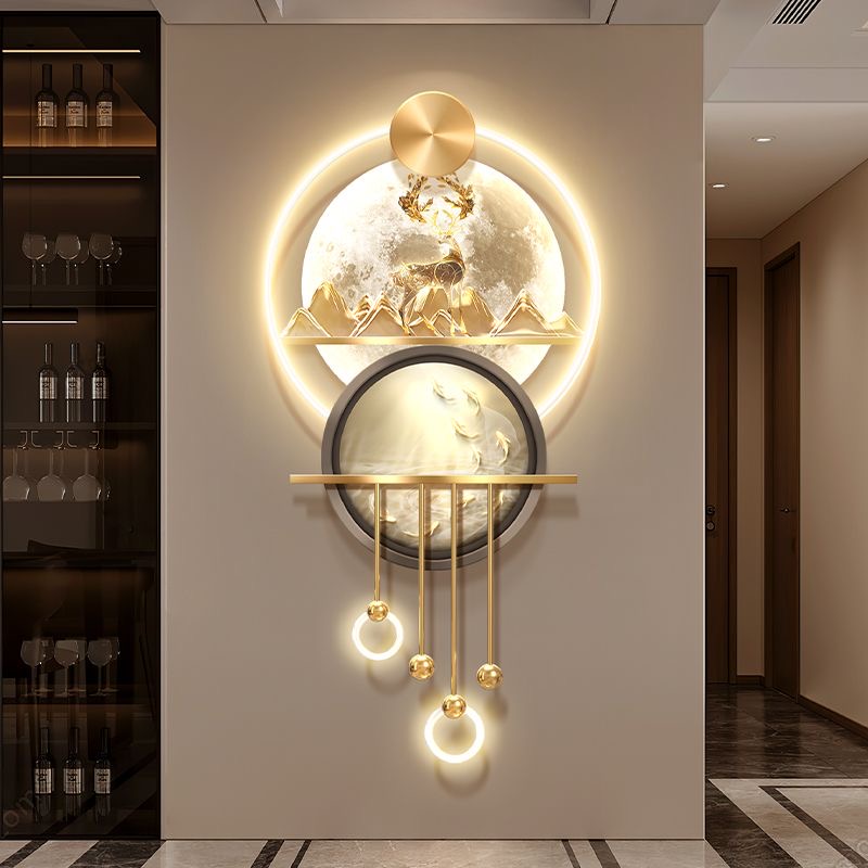 nq- Light Luxury Fortune Tree  - Wall Decor Lighting Tree 评论和价格