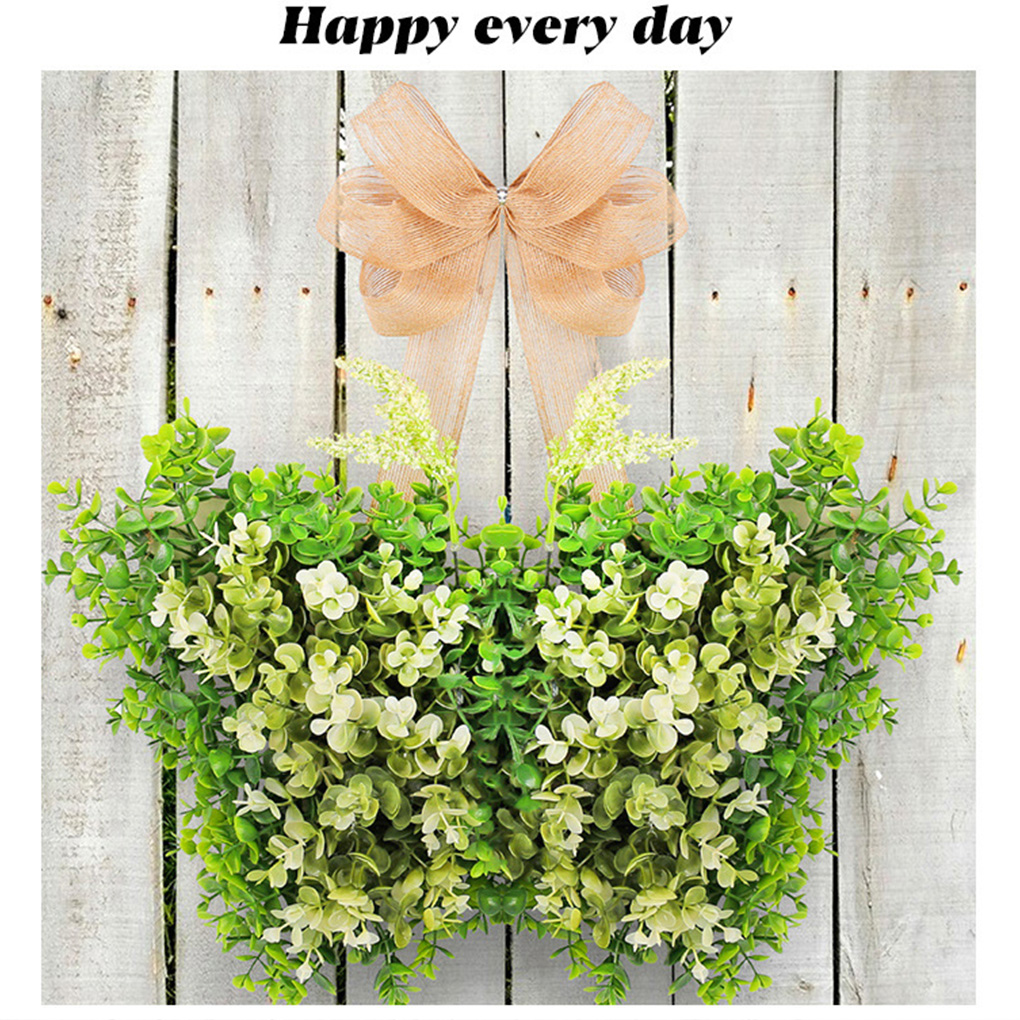 Spring Lighted Wreath Door Rin - Elements Lighting Decor 评论和价格