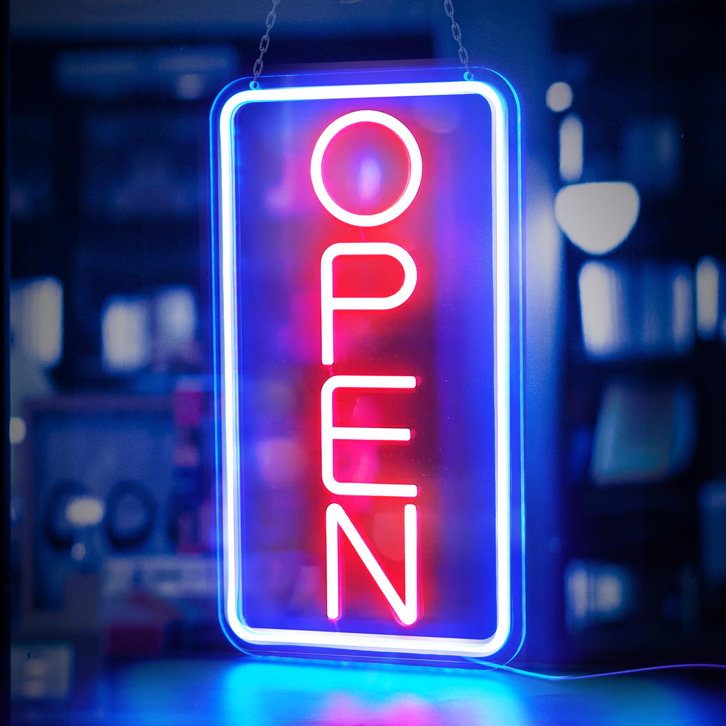 LED Neon Open Sign, Business H - Decor Lighting Opening Hours 评论和价格
