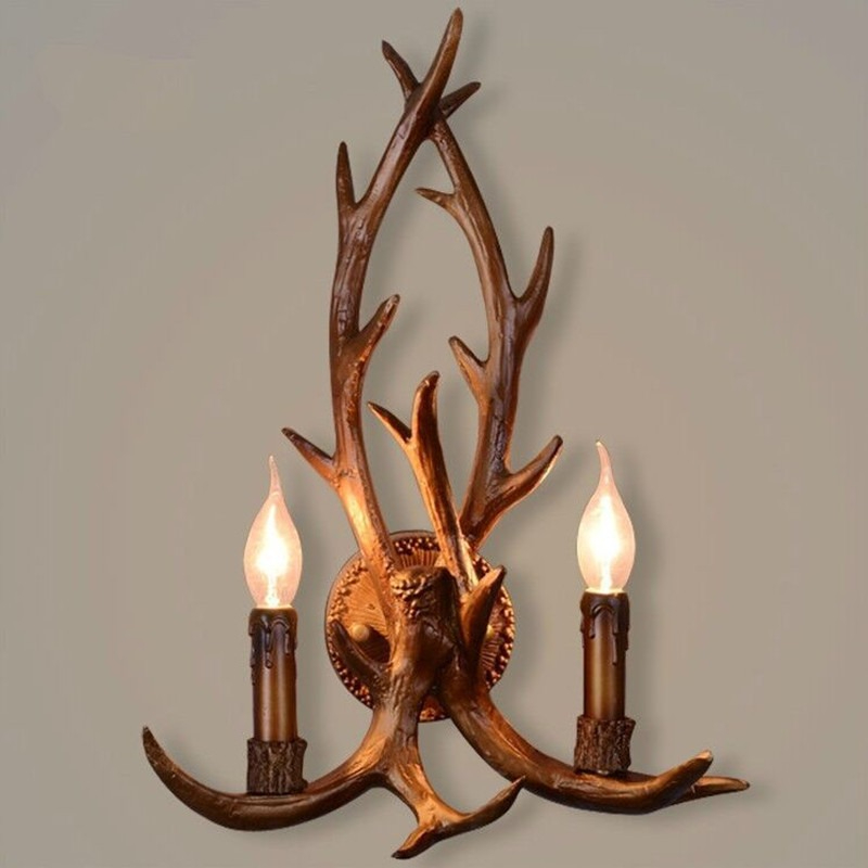 Wooden Feeling Resin Decorativ - Wall Decor Lighting Tree 评论和价格