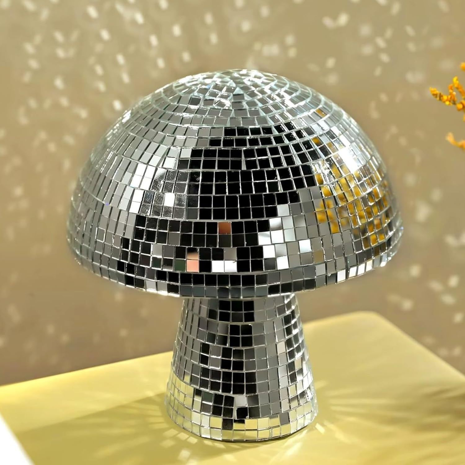 Mushroom Disco Ball Mirrored G - Disco Ball Mirror 评论和价格