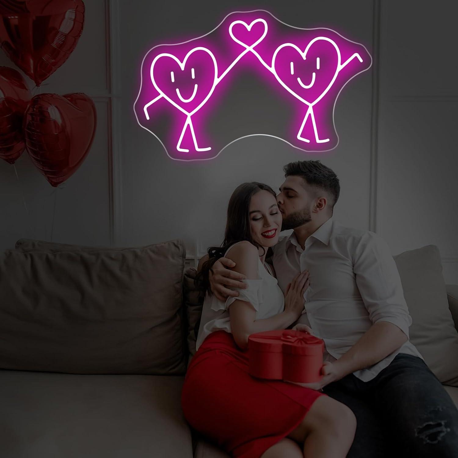 Love Neon Sign USB Dimmable LE - Wall Decor Lighting 评论和价格