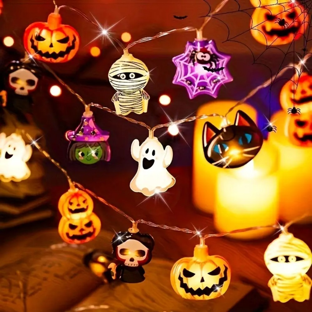 Halloween Battery Operated Sha - Elements Lighting Decor 评论和价格