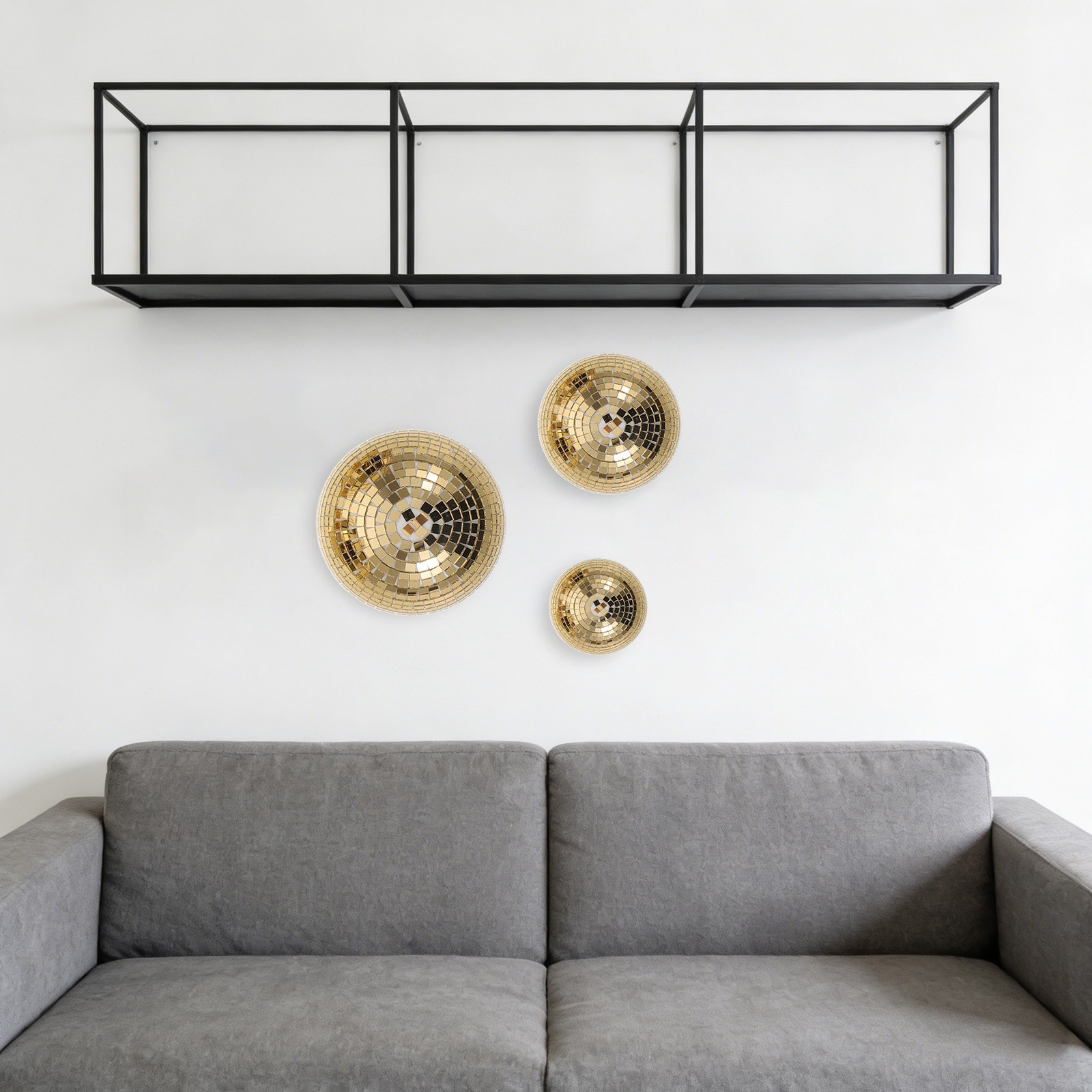 3Pcs Reflective Mirror Glass D - Disco Ball Mirror 评论和价格