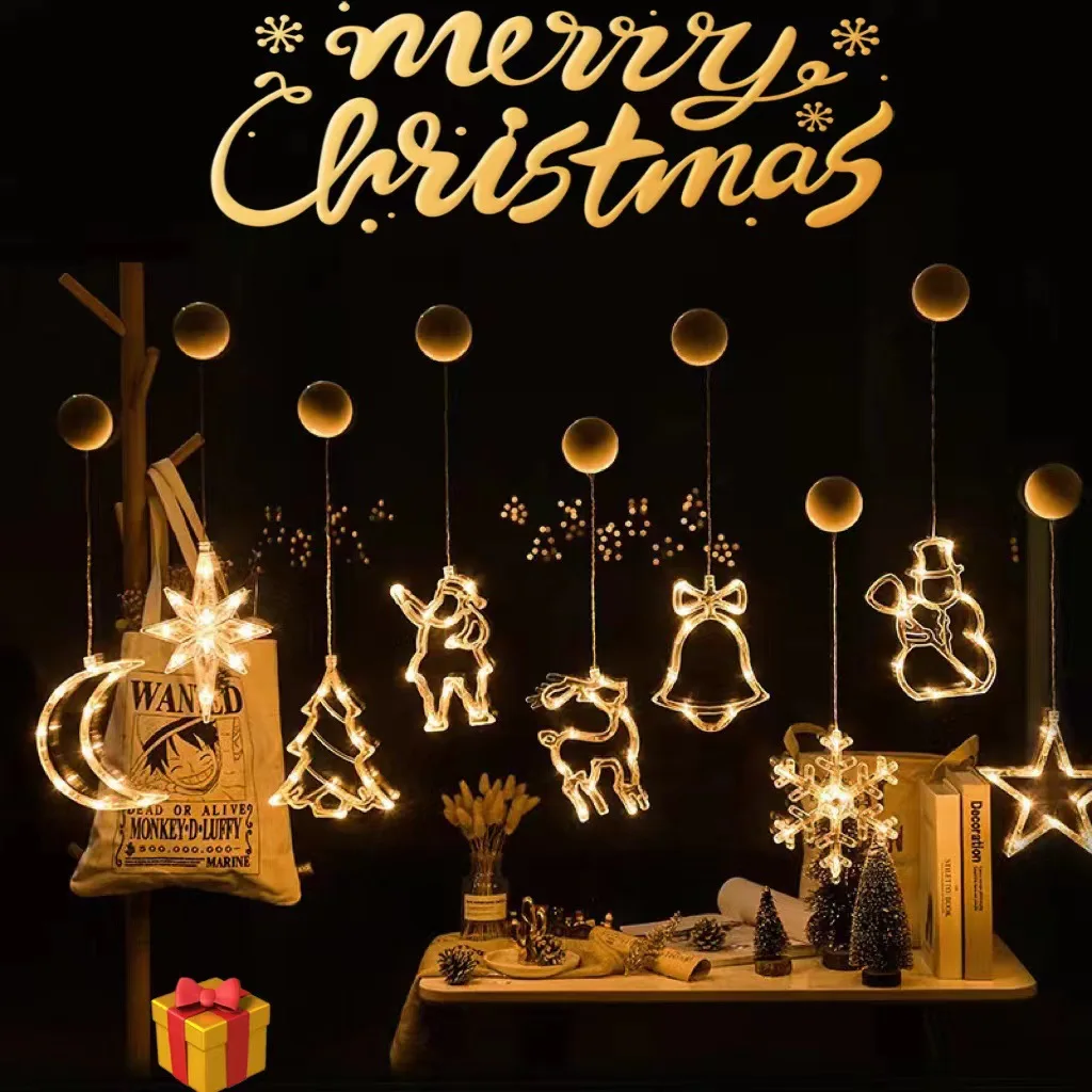 1-20PCS LED Christmas Suction  - Wall Decor Lighting Tree 评论和价格