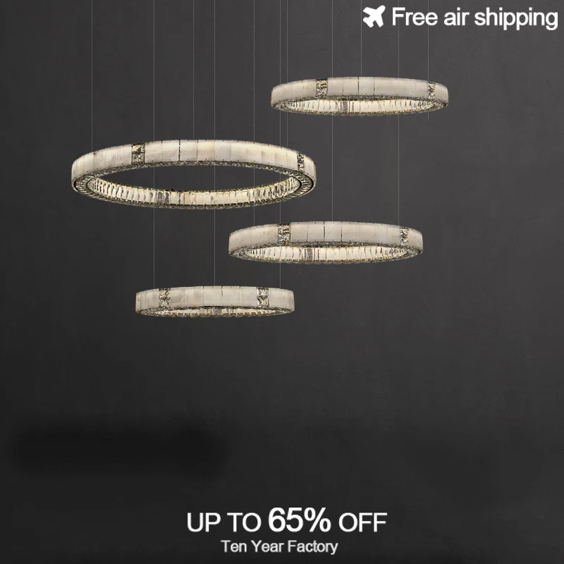 Gold Black Modern LED Chandeli - Elements Lighting Decor 评论和价格